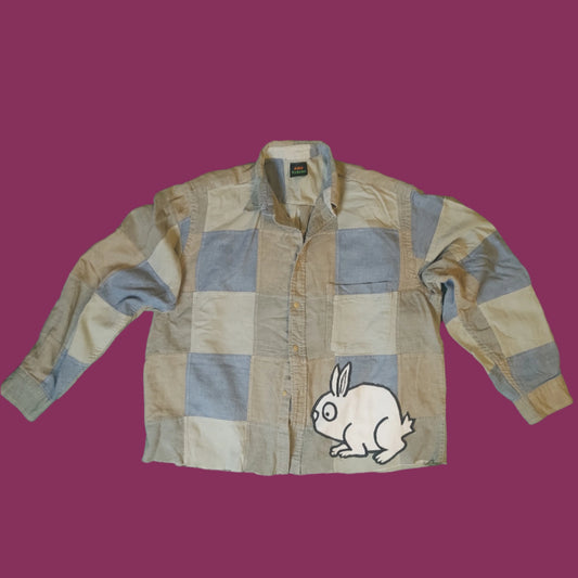 Bunny Button-up XL