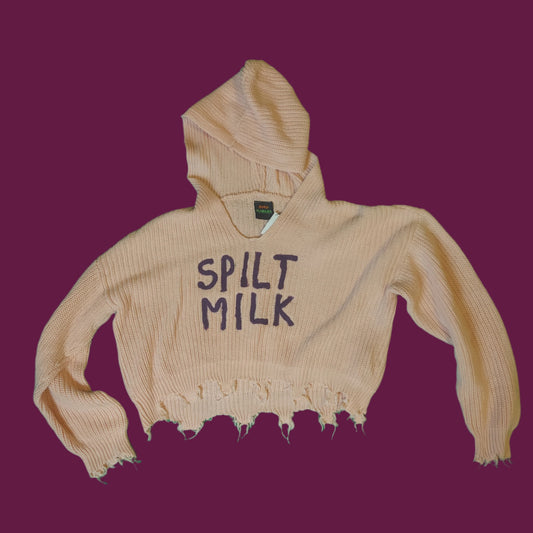 UH OH! Short Cropped Sweater M/L