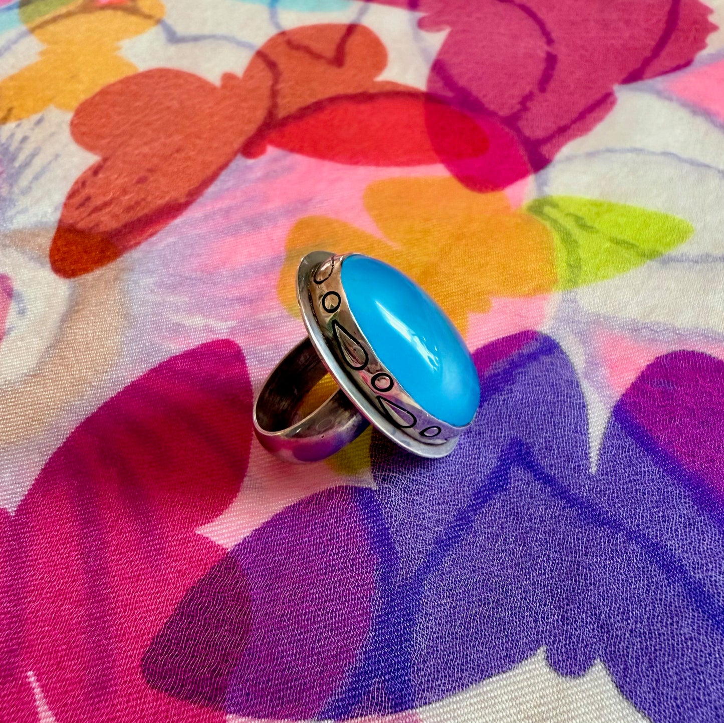 BLUE HAZE Ring (size 6)