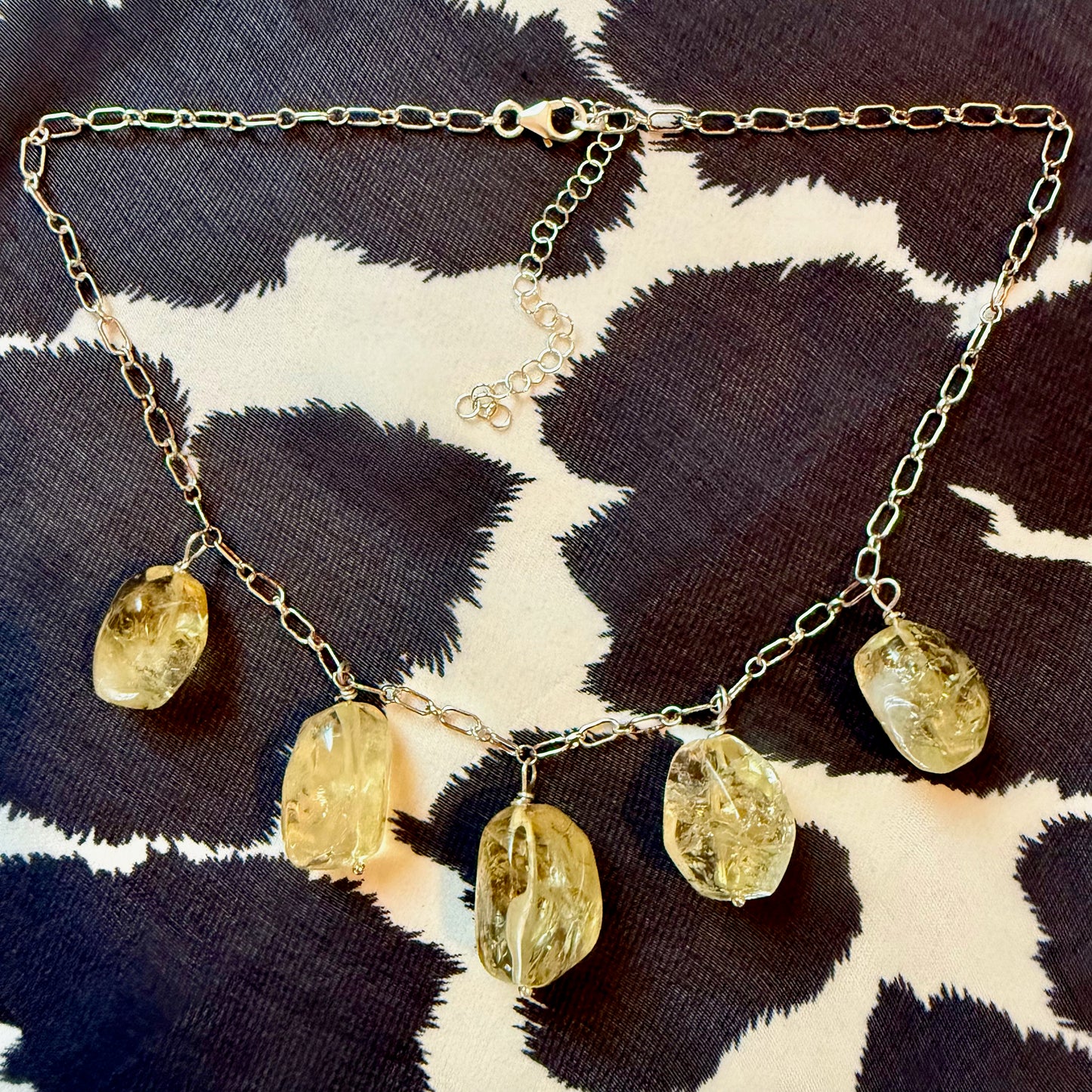 CHUNK Necklace (citrine)