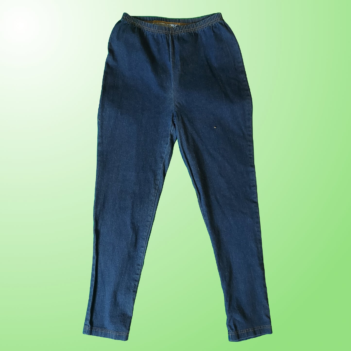 Farttin Heart light denim stretch pants Medium