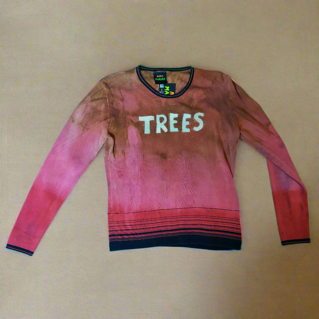 Silky Tree Hand Dyed Sweater Medium