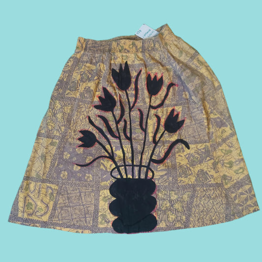 Shady Bouquet Skirt Large