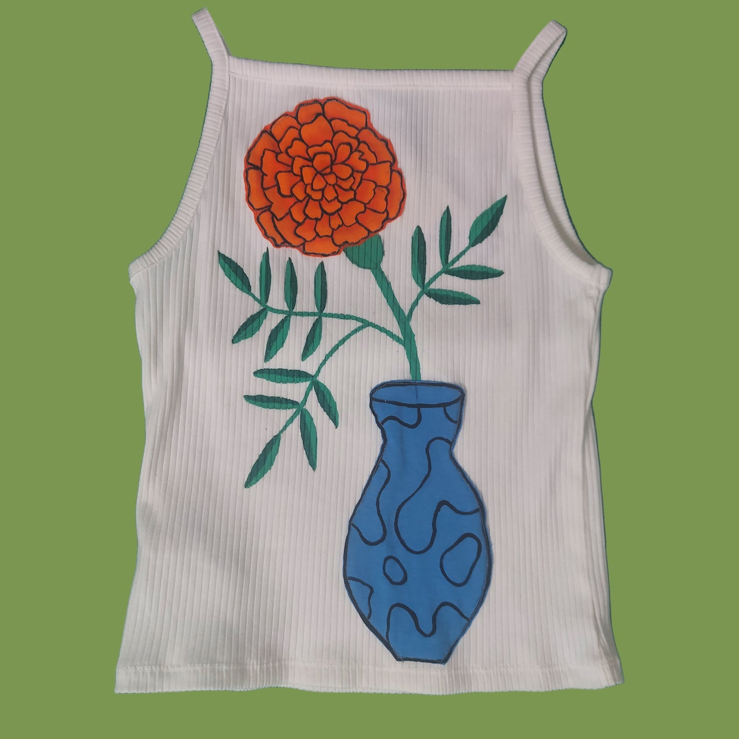 Mary Gold Strap Top Small-Medium