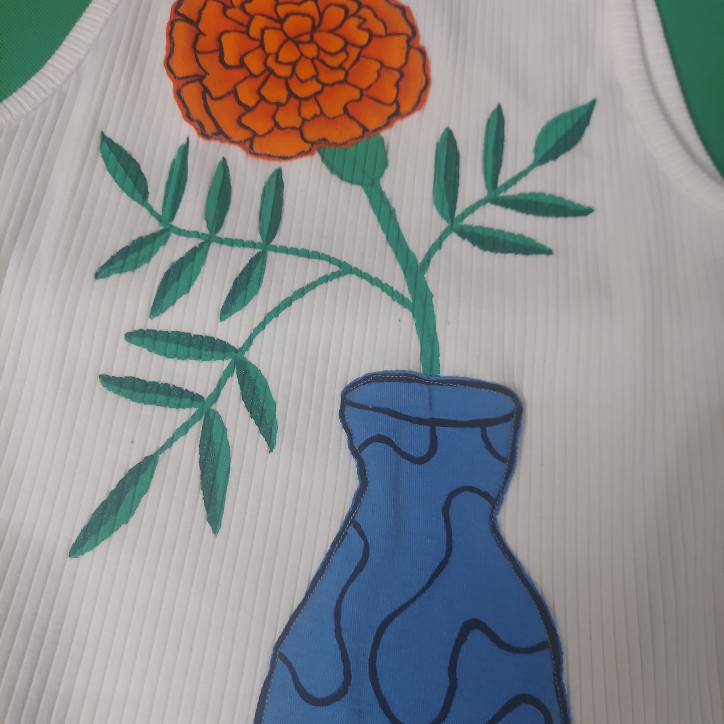 Mary Gold Strap Top Small-Medium