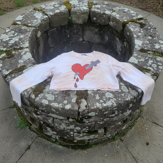 Heart Breaker Cropped Long Sleeve Large