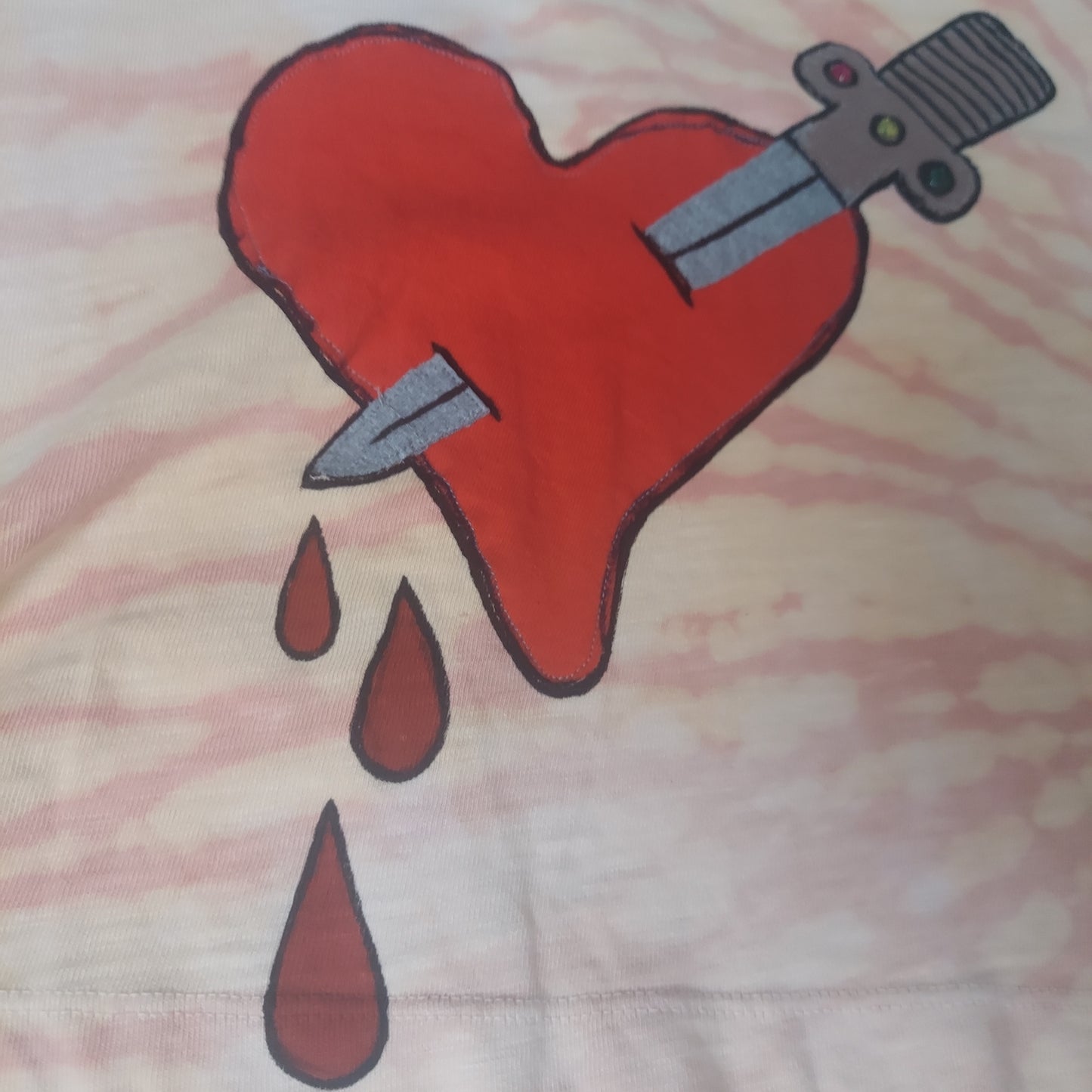 Heart Breaker Cropped Long Sleeve Large