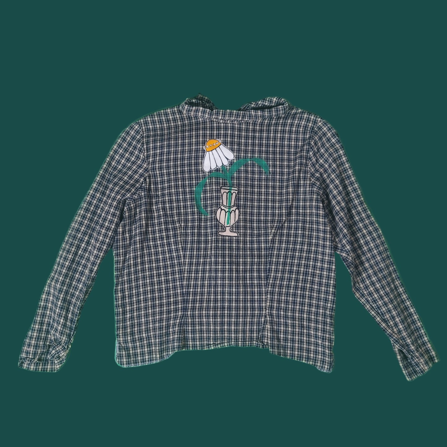 LIL' House on the Prairie Zip-up Shirt Medium