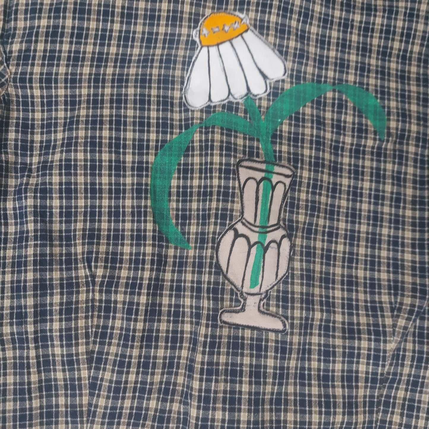 LIL' House on the Prairie Zip-up Shirt Medium