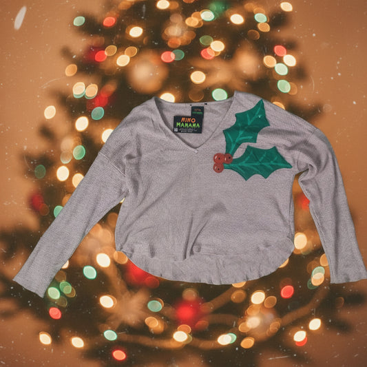 Jolly Holly Sweater Large