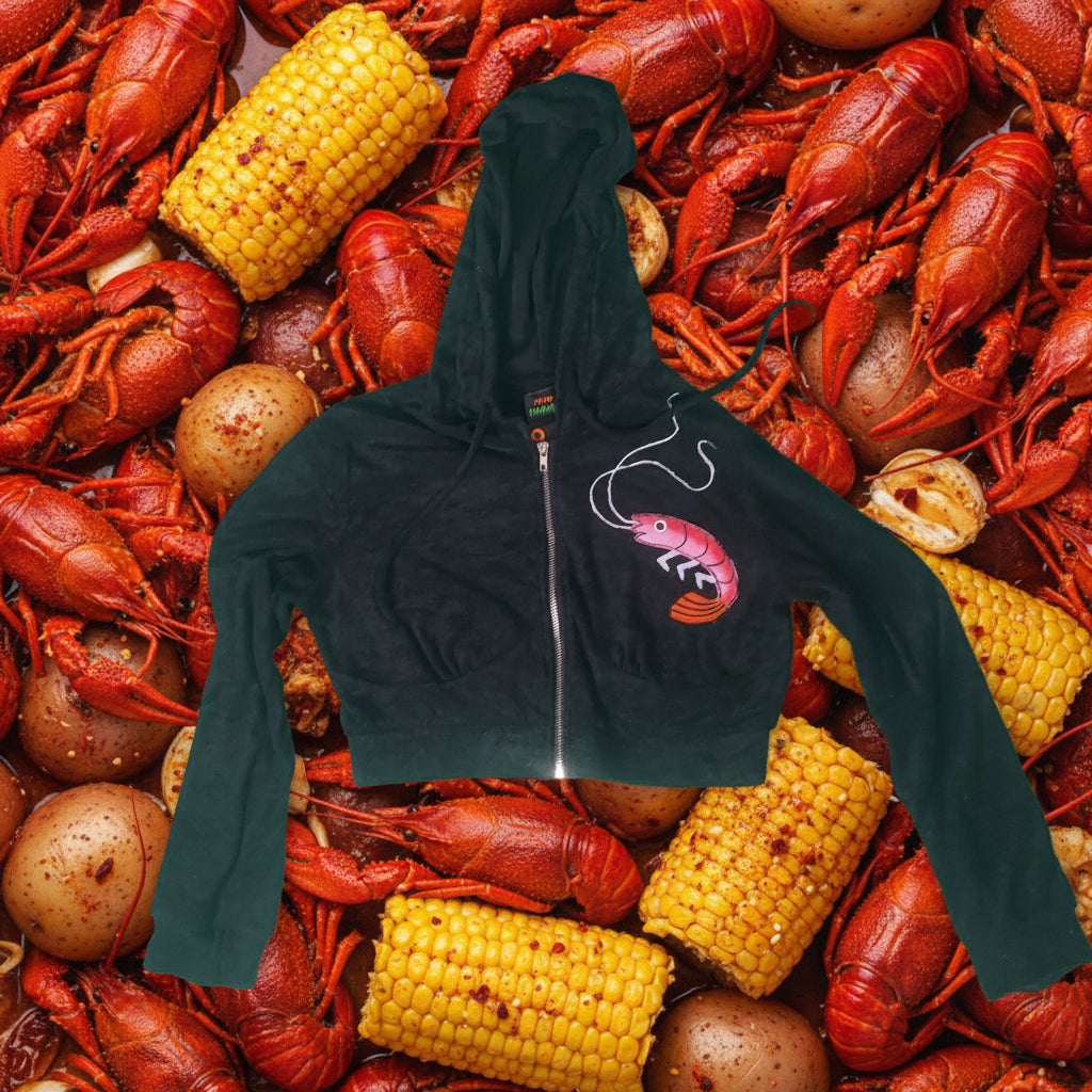 Shrimply the Best Hoodie Small-Medium