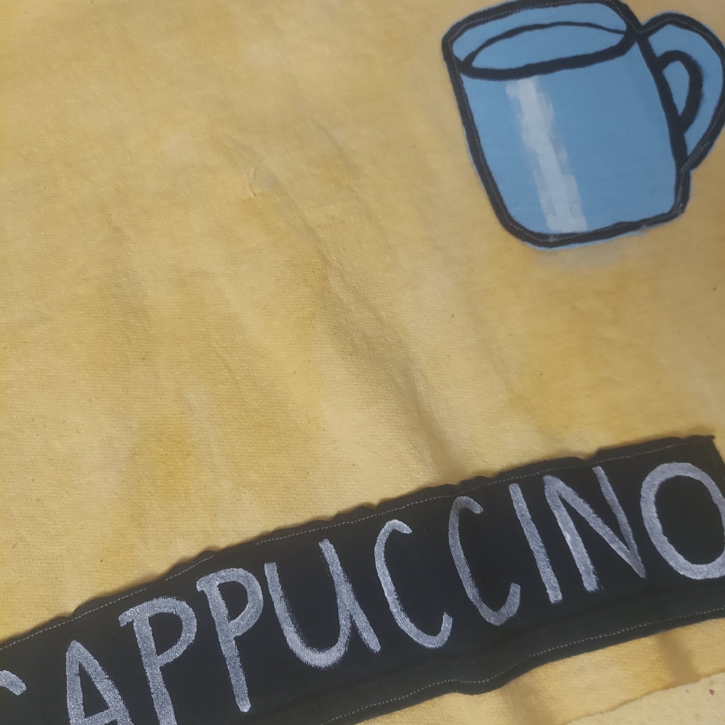 My Coffeee Cropped Sweatshirt Medium-Large