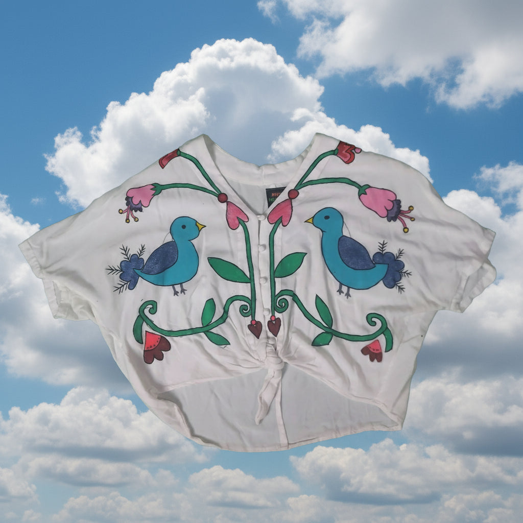 Folksy Button-up Medium-Large