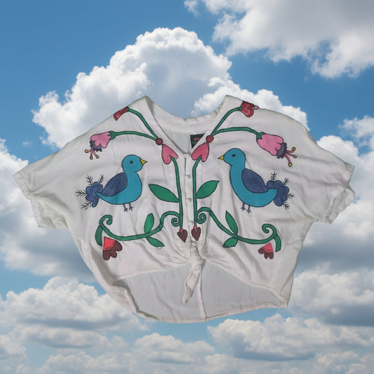 Folksy Button-up Medium-Large