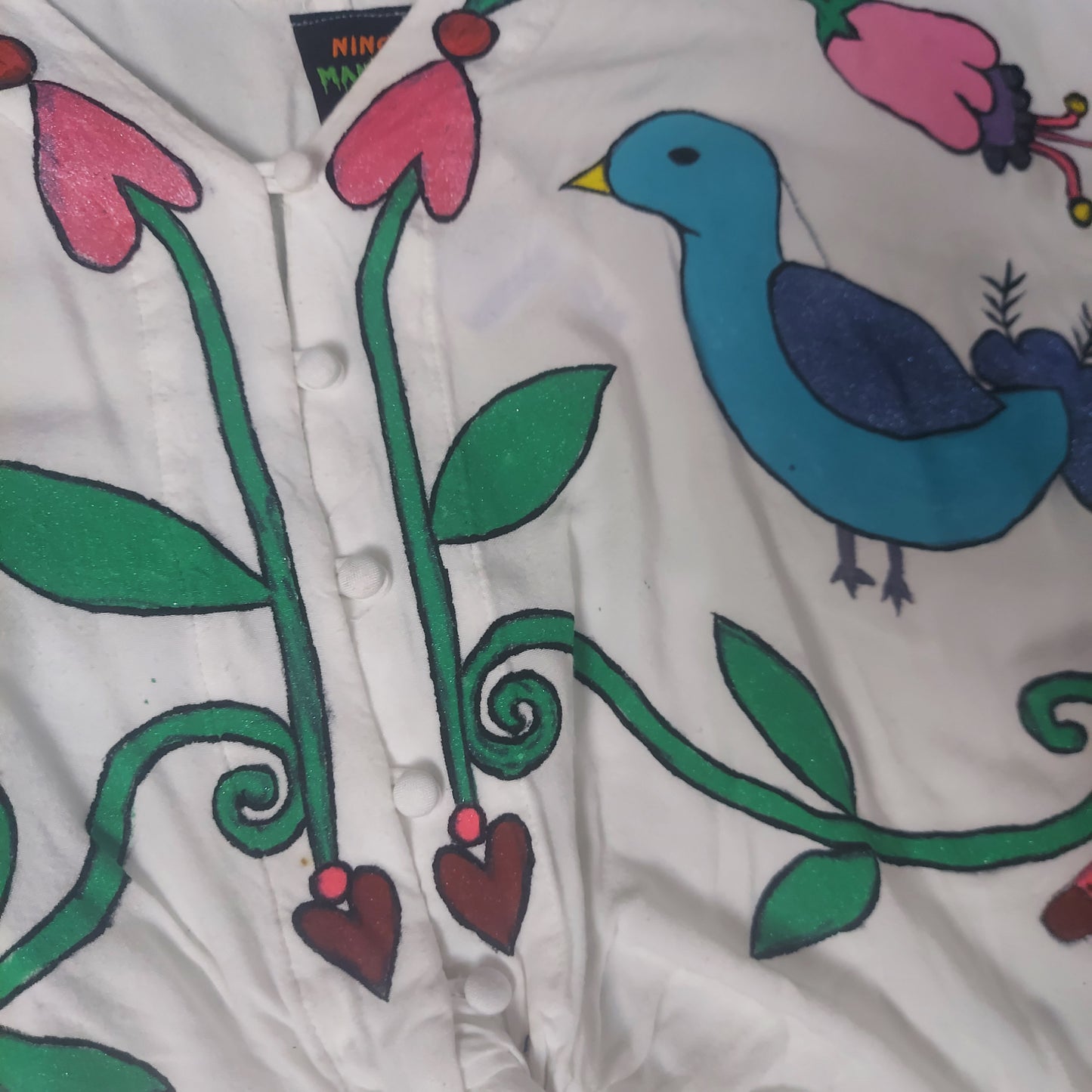 Folksy Button-up Medium-Large