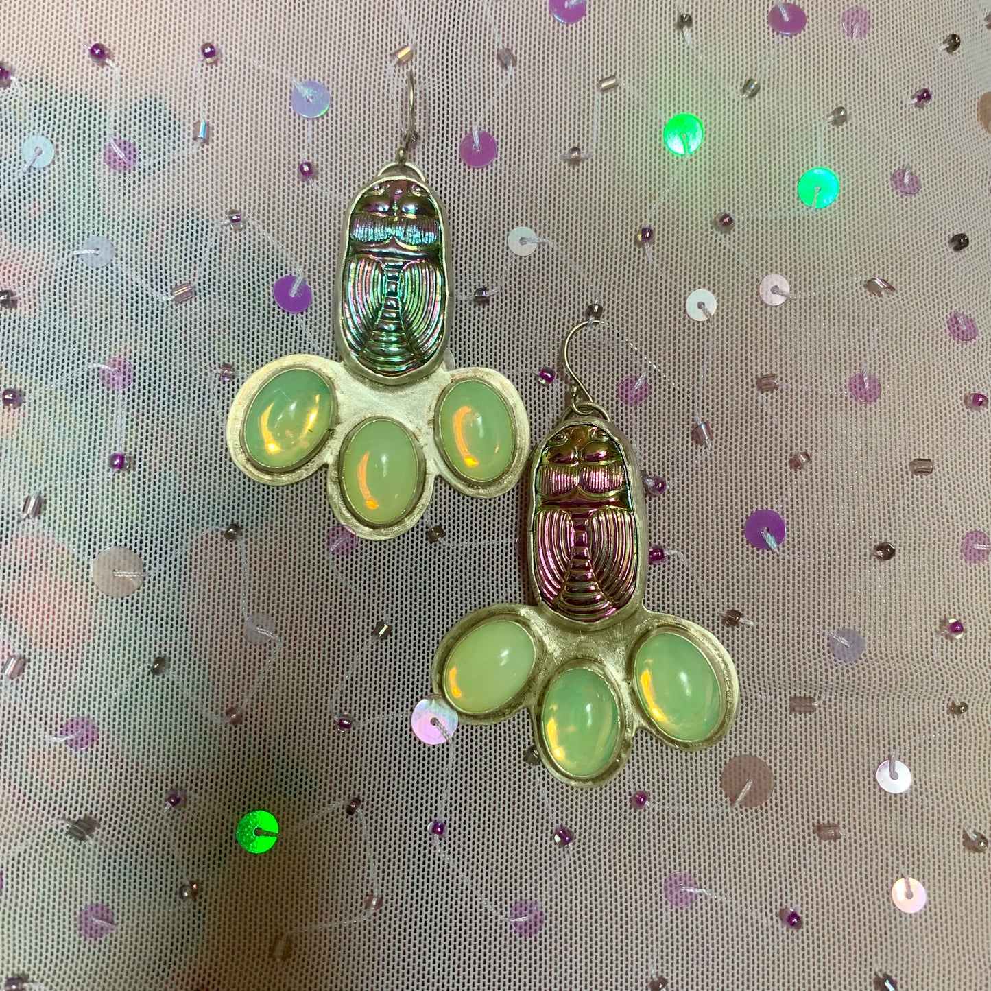 SCARAB Earrings