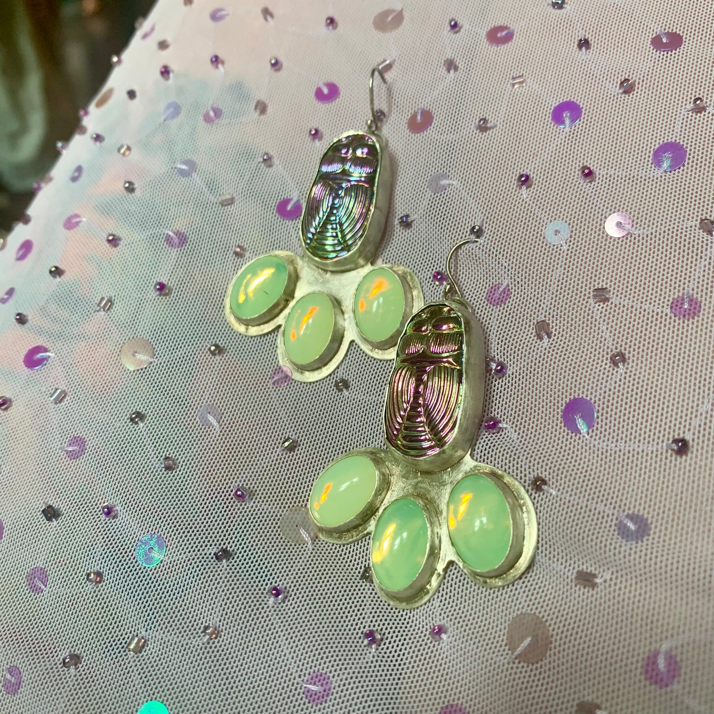 SCARAB Earrings