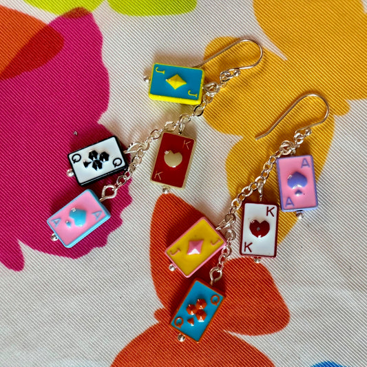 TEXAS HOLD'EM Earrings