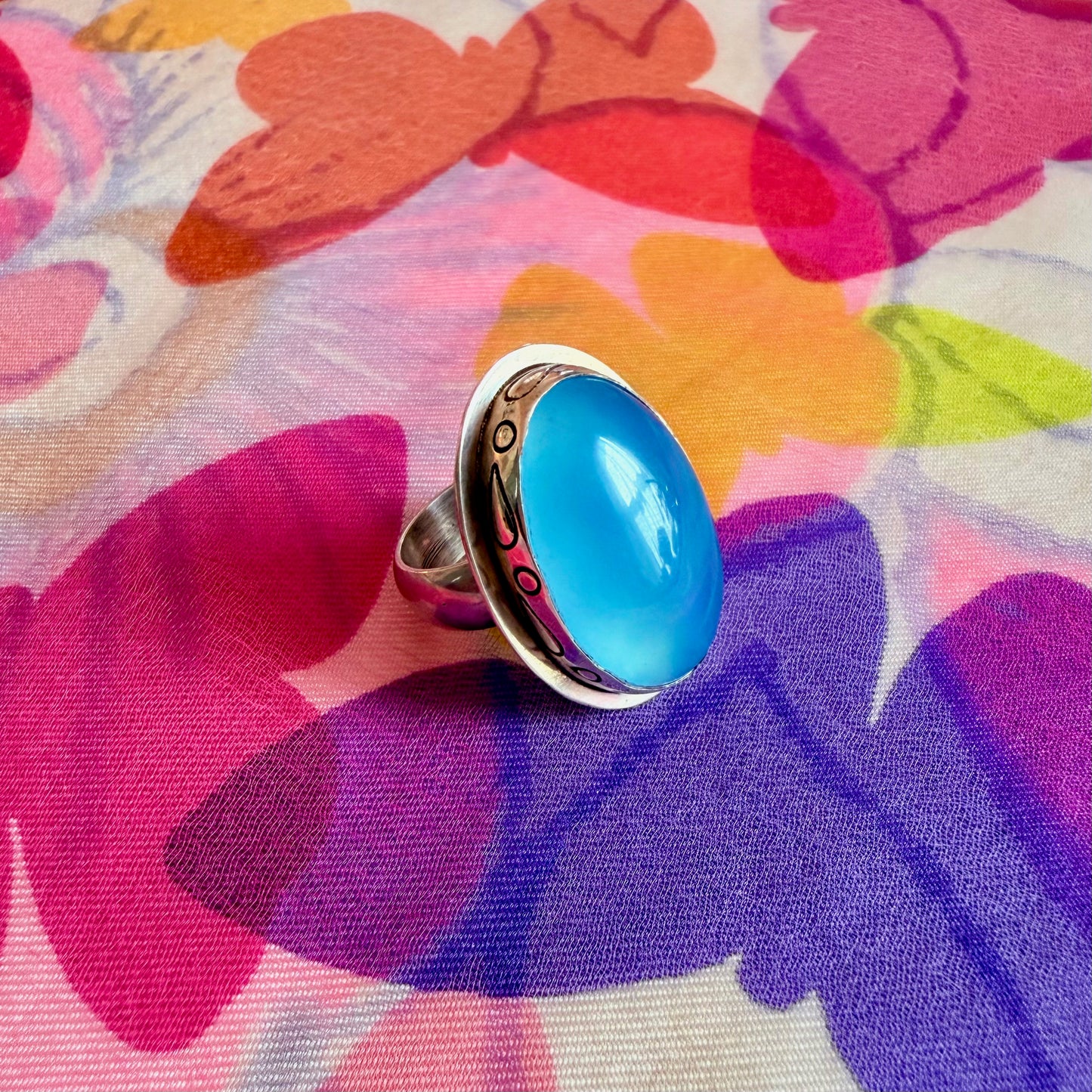 BLUE HAZE Ring (size 6)