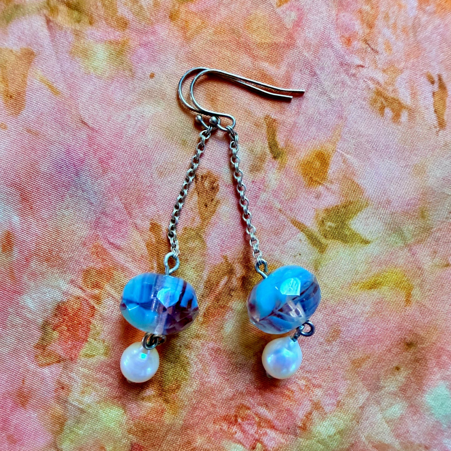 BLUE SWIRL Earrings