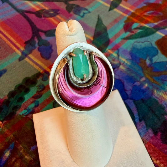 CRESCENT VESSEL Ring #2 (size 6)