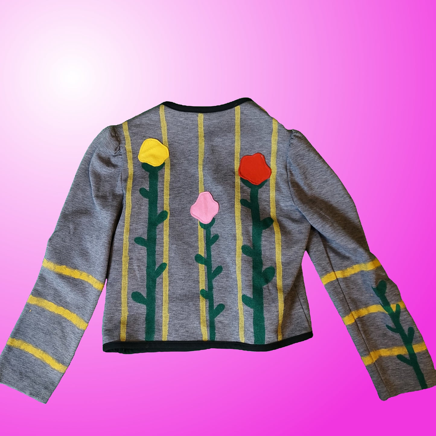 Flower power lunch jacket Medium